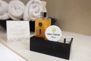 Oro Verde Cuenca Juego de Baño